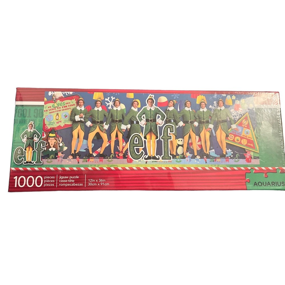 *RARE* Buddy The ELF Movie Jigsaw Christmas Puzzle 1000 Piece Will Ferrell